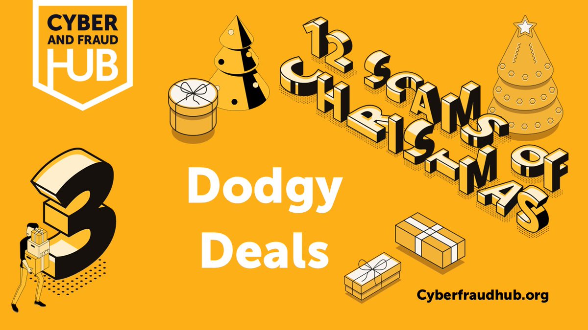 CyberFraudHub's tweet photo. 🎄The #12ScamsofChristmas🎅

3️⃣Day 3: Dodgy Deals🛒🛍️

➡️Scam: If a deal seems too good to be true, it probably is. Fraudsters set up fake websites and ads offering cheap goods that never arrive.

➡️Tip: Research retailers, avoid bank transfers, and check for “https://” in URLs https://t.co/3uIyrxBK87