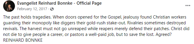 ChristOurHopeM's tweet image. I can't believe it's been 5 years already since this man of God, Reinhard Bonnke left us. 

Truly the greatest evangelist of our time. 

Posting also one of his memorable quotes that aligns with our recent Bible studies on #HumilityBeforeGod #HumbleStateOfHisServant