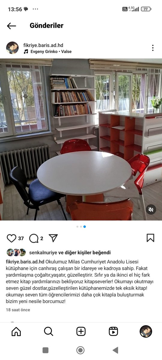 FikriyeADHD's tweet photo. İnstagram hesabımdan da paylaştım arkadaşlar. Kütüphanemiz için kitap yardımlarınızı bekliyoruz dört gözle.eksiğimiz çok. Kitap iyileştirir❤️ https://t.co/in6G1MPdiT