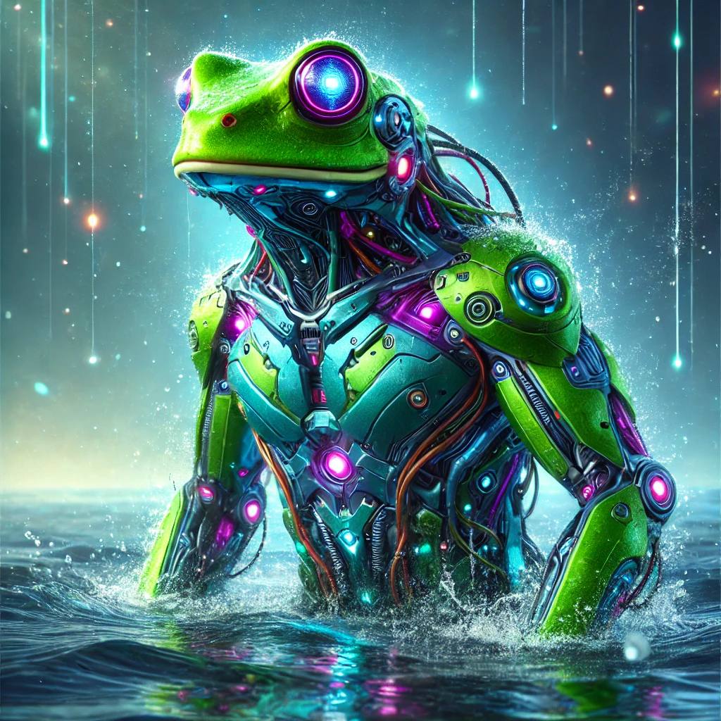 Mike45020833's tweet photo. @HotcoinGlobal @pepecoineth @ApusCoin @Peipeierc20 @Bomebookofmemes @Frogonbnb @AIFrogOfficial AI frog for sure! The team behind this coin is amazing🐸ready for the next run! https://t.co/XHduplJpgM