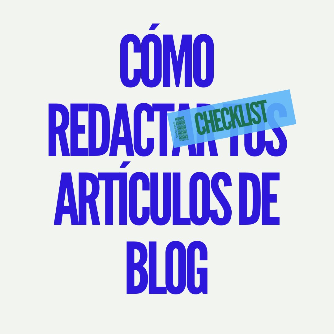 AliciaSactru's tweet photo. Un #checklist para cuando te sientes a escribir los artículos para tu blog. ⁣⁠
Agilizarás el proceso y tendrás textos que te ayudarán a dar visibilidad a tu web y mejorar su posicionamiento. ⁣⁠
https://t.co/m7CmZcxHiO
#redaccionseo #empresasverdes #negociossostenibles https://t.co/zZTPTTtzvz