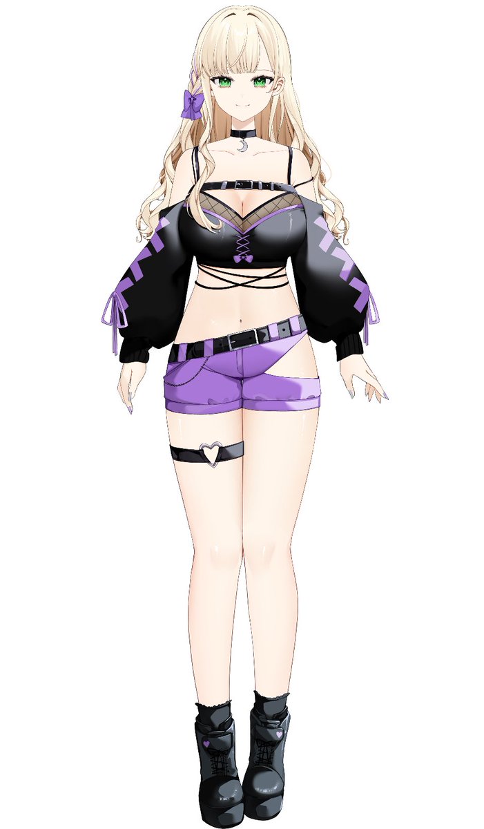 乃莉助ママ⟡ <a href="/Nori_xxxy_/">乃莉助</a> ⟡ が
よりかわいいメイク版をおくってくださったのであらためて、可愛い二つの立ち絵をあげておきます🌧️🤍
マジ可愛ぃ💚💜
