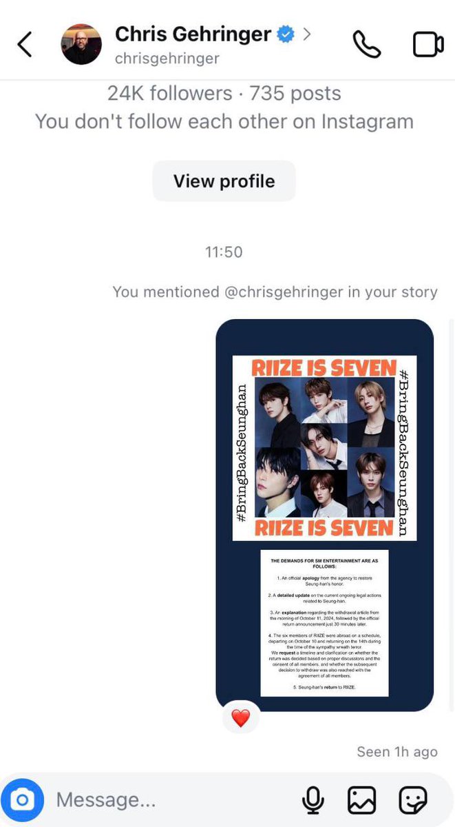 avaisevil's tweet photo. producers, songwriters, choreographers and many other people who worked/works with riize are showing a lot of support for ot7!! 

SM STOP BEING INCOMPETENT
#BringBackSeunghantoRII7E
#SMProtectRIIZE
#JUSTICEFORRIIZE https://t.co/v6u21vDvXy