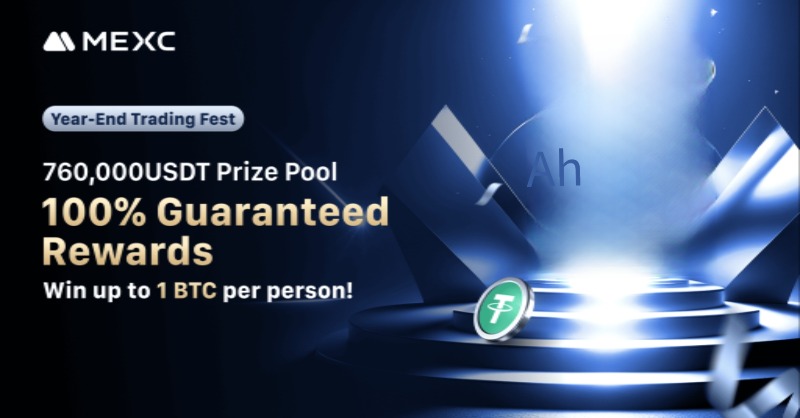 MEXC's tweet photo. 🔥 #MEXC Year-End Trading Fest Event is in full swing!

👉For every 1,000 retweets on X post, the prize pool grows by 500 USDT!

⏰ Ends on Dec 23, 17:00 UTC

🎁 Spread the word now to win a share of 500 $USDT: https://t.co/TokdV25spq