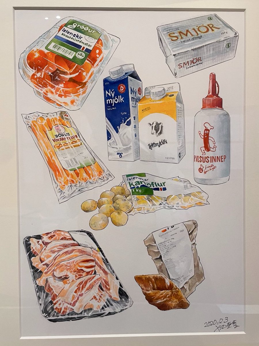 森薫と入江亜季展、人生で絶対に原画を観たかったお2人の絵を同時に観られて本当に幸せでした。制作背景話や使っている画材、工程まで大公開で、絵描くことの楽しさが強く強く伝わってくるとても良い展示でした。2月まで千円で観られるんです。せ、せ、千円〜?!?! 