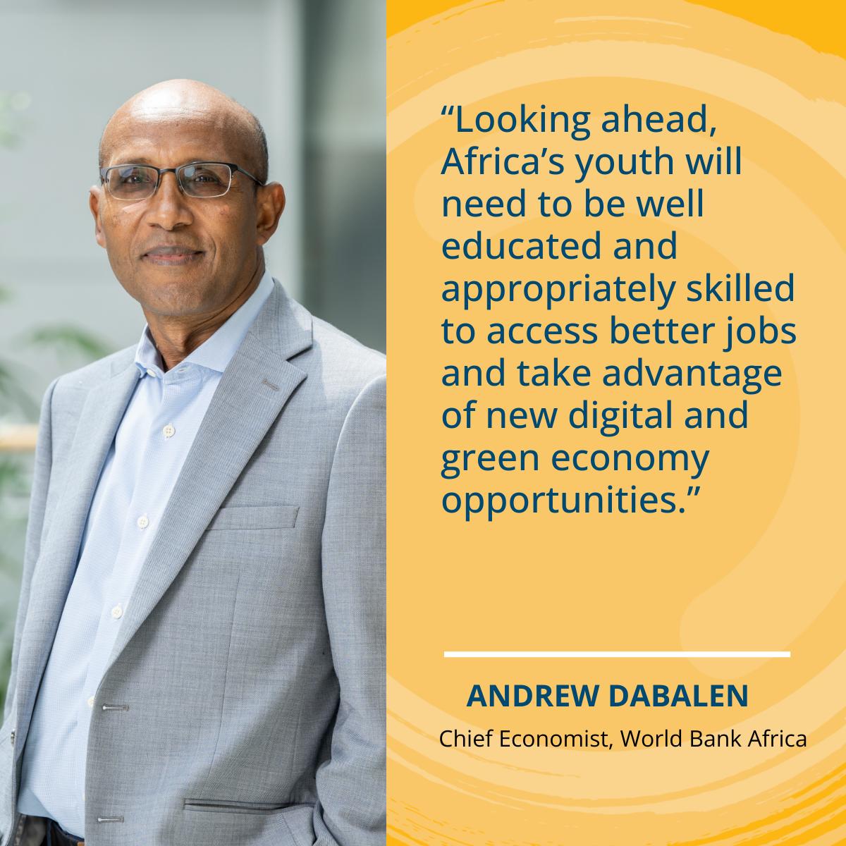 World Bank Africa (@worldbankafrica) on Twitter photo #Education is power! <a href="/WorldBankAfrica/">World Bank Africa</a> Chief Economist Andrew Dabalen outlines crucial steps for Africa’s future, including better early education, skill development, and youth job support. Read and comment his blog now: wrld.bg/JCRe50UojR1 #AfricasPulse #Education is power! <a href="/WorldBankAfrica/">World Bank Africa</a> Chief Economist Andrew Dabalen outlines crucial steps for Africa’s future, including better early education, skill development, and youth job support. Read and comment his blog now: wrld.bg/JCRe50UojR1 #AfricasPulse