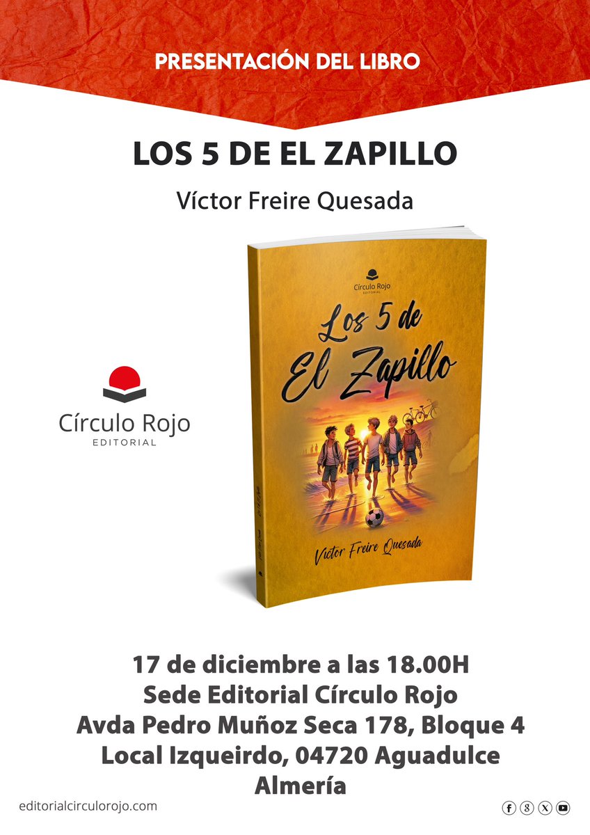 Elo301000's tweet photo. Podréis conocer a todos los protagonistas!!! Viry, Yavi, Edu, Juandes, Ñete y Davilito estarán por allí. ¿Te lo vas a perder?
@LaloAlzueta @interalmeriatv @vitocadi @jfreiredc @ZorrusMonus @ClaraEfe @marbiusa @CapitanGorrion 
#mihijanomesigue
#somos7 https://t.co/LtoMnGtLuP