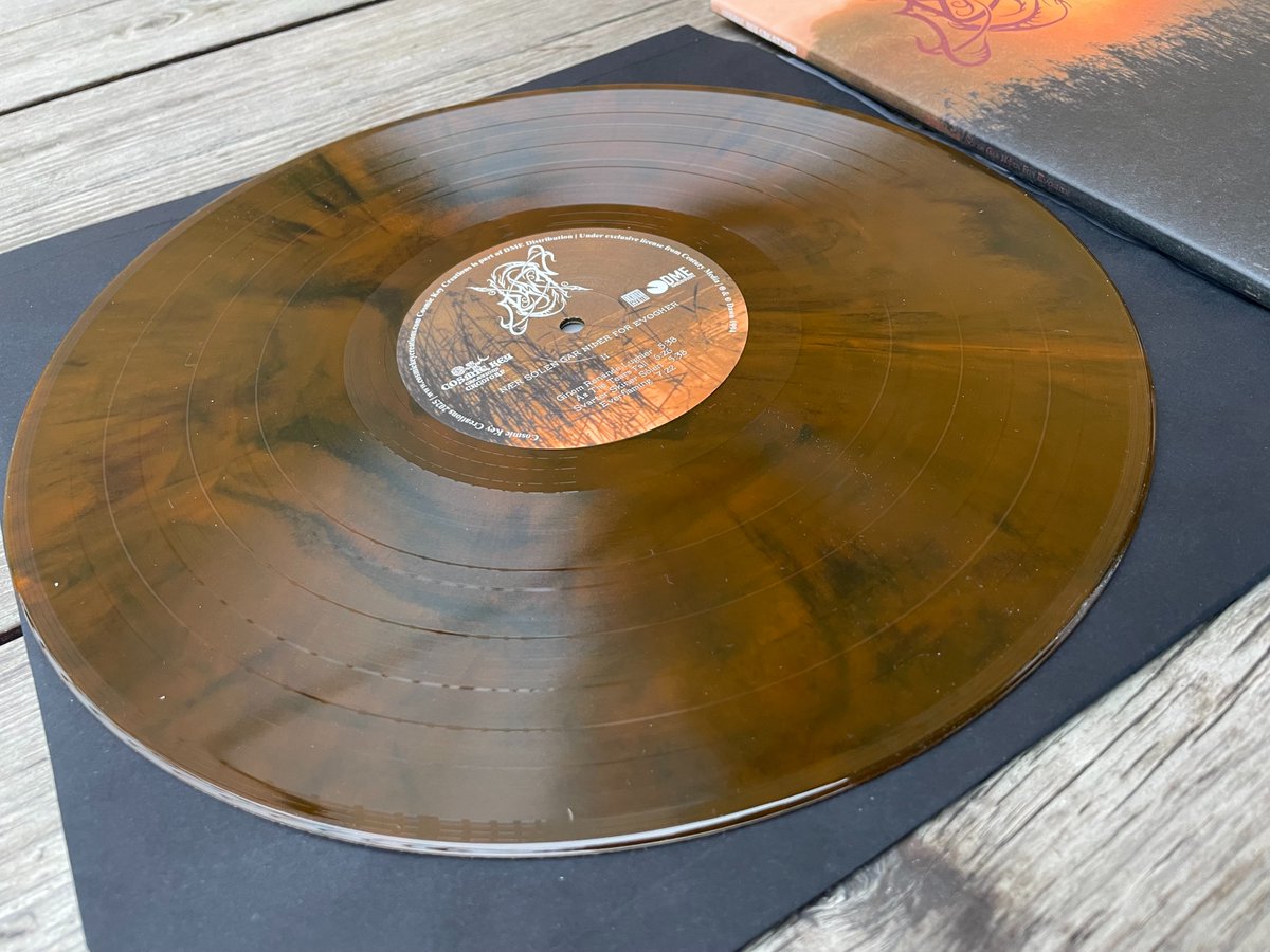 DawnSverige's tweet photo. Shipping december 2024!

Nær Solen Gar Niþer For Evogher LP, lim 500, orange smoke) 

The " NÆR SOLEN GAR NIÞER FOR EVOGHER " album was originally released in 1994. Here is the official 2024 vinyl repress on Cosmic Key Creations.

https://t.co/jnnLi8QIkB https://t.co/h2rHmIEnLo