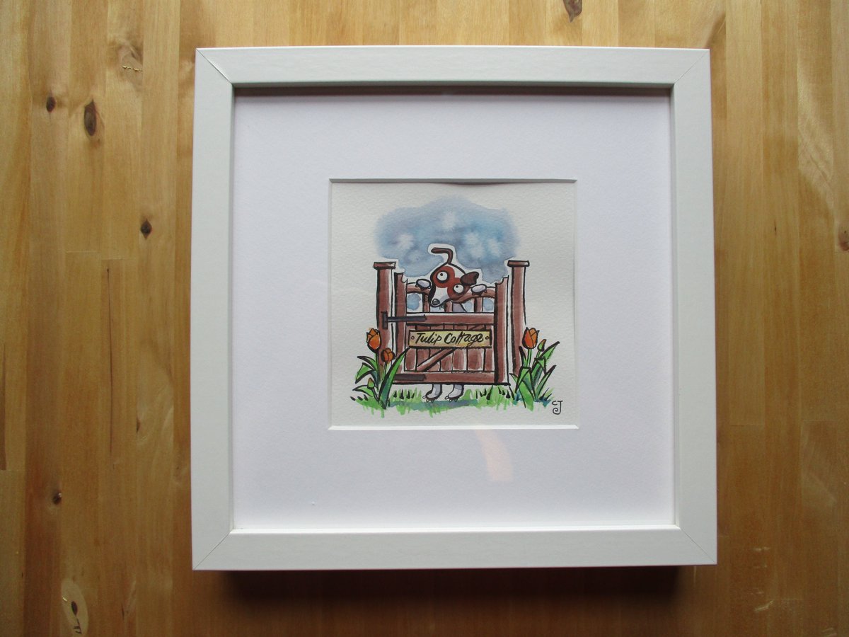 CJoplingIllo's tweet photo. 💥Only 2 left!💥

Tiny Art paintings, originally illustrations for @The_Dalesman magazine, now in the Sale section of my @folksy  shop. You get the painting, framed, plus a copy of the magazine it appeared in!

🐶🛖For the dog- or shed-lover in your life!

See link to shop in bio https://t.co/2Uthpt4jer