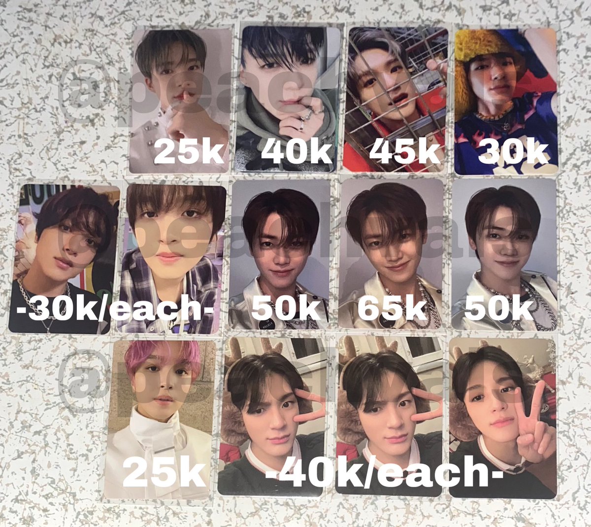 peachvals's tweet photo. wts . want to sell
help rt please~

jeno jaemin haechan sg pinkxmas christmas pb photobook candy dagu beatbox topi glitch mode hot sauce mangap peace 

✅ready ina
🍊co shopee
💌vidcon? dm!
❗️price inc. packing

t. wts aab pc photocard nct dream https://t.co/KrTbT2cmDM