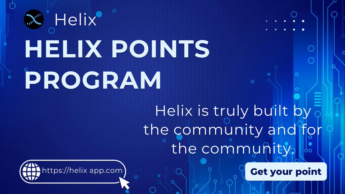 0xEsu's tweet photo. Next big news! Ninjas 🥷 

@HelixApp_ points program is now live! 
Trade to get points. 

Additional information about Helix trading and the points program: https://t.co/JE2Xvv7ayG https://t.co/7Afxd4K7o2