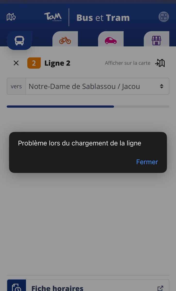 ansteri's tweet photo. @TaMVoyages ℹ️ hello, Aiguelongue affiches et app en panne 💁🏻 bientôt fonctionnel ? https://t.co/SDmpN6CBym