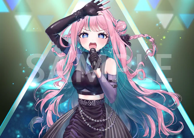 【WORK】手毬はなん様による「アイヴイ」cover MVのイラストを担当させて頂きました。よろしくお願い致します! 