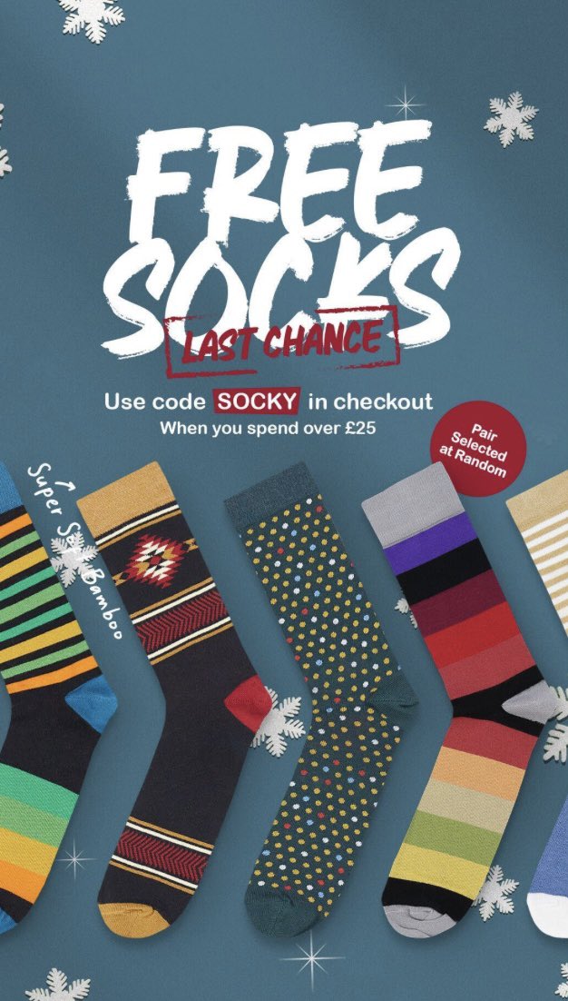 Howdy! It’s been a while!

Struggling for a last minute Christmas gift for the bird lover in your life? Well we might have you covered AND you get free socks to boot! 
Just use code SOCKY at checkout 🎅
Offer ends at midnight on Sunday 

golden-grenades-collective.teemill.com