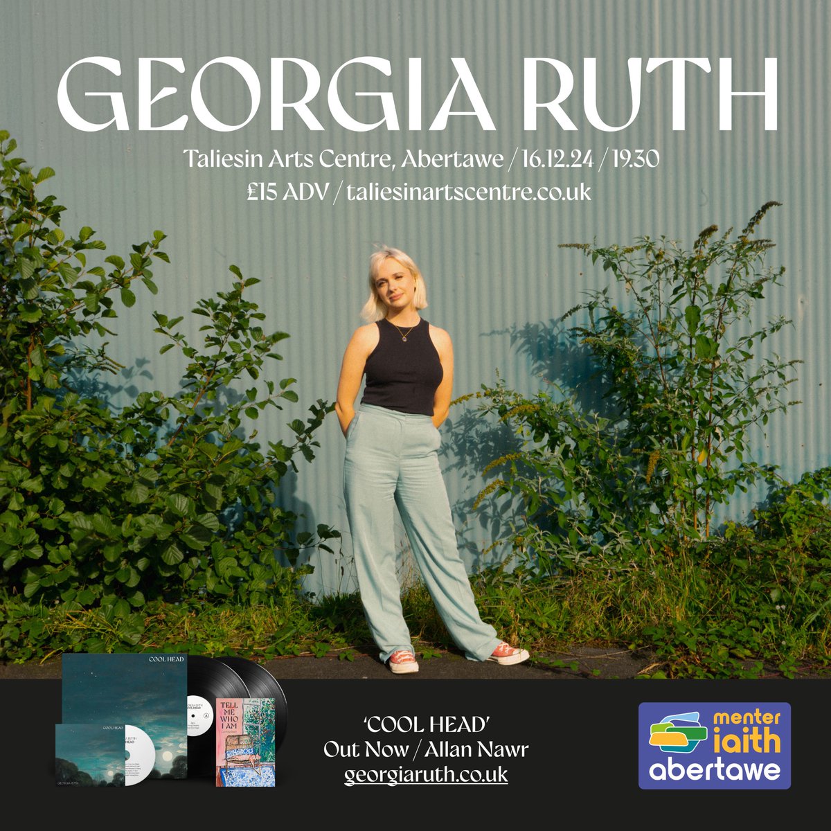 Georgia Ruth (@georgiaruth) on Twitter photo Gig olaโr flwyddyn fory / last show of 2024 TOMORROW! Band, strings, Cool Head, <a href="/TaliesinSwansea/">Taliesin Arts Centre</a> - ffili aros. Letโs see the year out in style
๐๏ธtaliesinartscentre.co.uk/en/performanceโฆ Gig olaโr flwyddyn fory / last show of 2024 TOMORROW! Band, strings, Cool Head, <a href="/TaliesinSwansea/">Taliesin Arts Centre</a> - ffili aros. Letโs see the year out in style
๐๏ธtaliesinartscentre.co.uk/en/performanceโฆ
