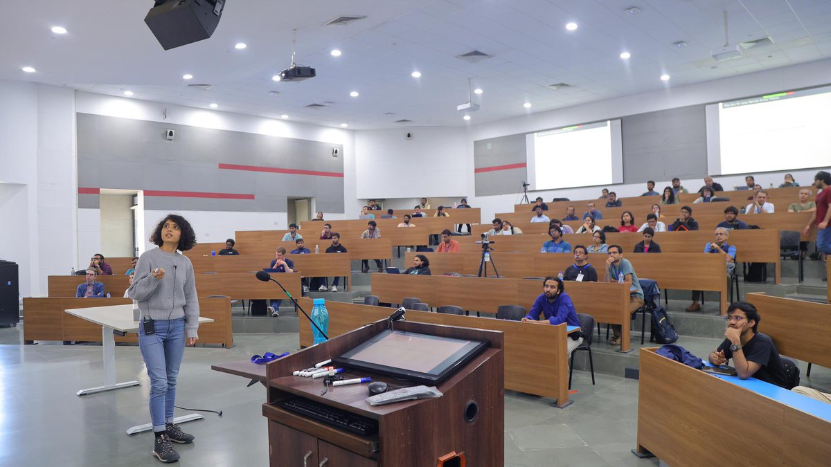 Dhara Thakkar (@_dhara_thakkar) on Twitter photo Honoured to speak at #Milestones&Motifs pre-conference workshop at #FSTTCS2024 <a href="/iitgn/">IIT Gandhinagar</a> Honoured to speak at #Milestones&Motifs pre-conference workshop at #FSTTCS2024 <a href="/iitgn/">IIT Gandhinagar</a>
