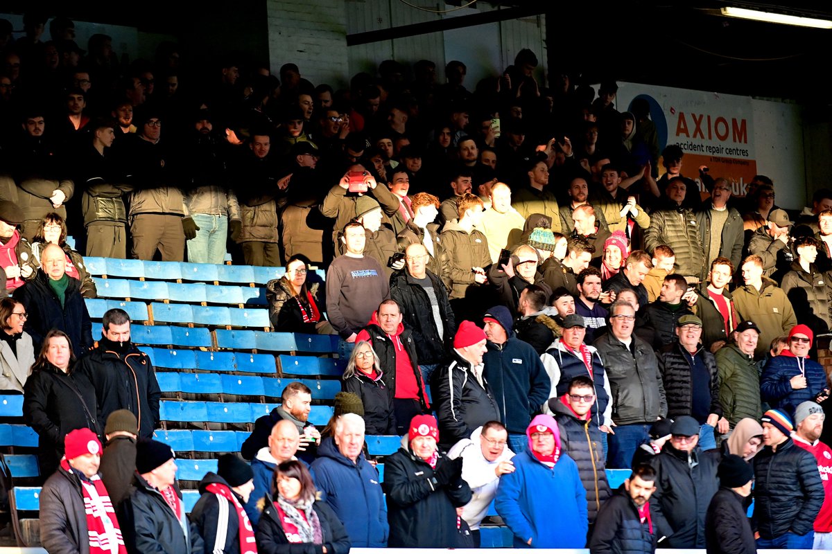 👏 More excellent support on the road.

See you on the 23rd, Reds.

#TownTeamTogether🔴