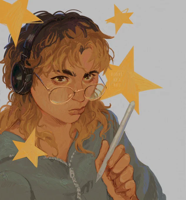 self-portraits! start of the year vs now 