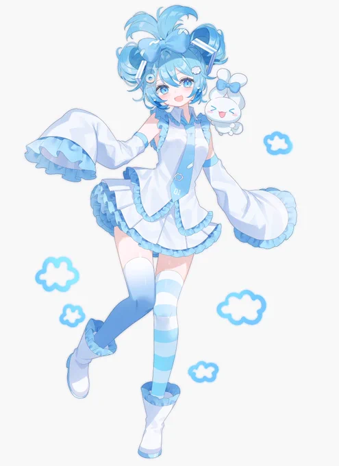 #今年も残りわずかなので今年一番伸びた絵を貼るシナミクちゃんだった 