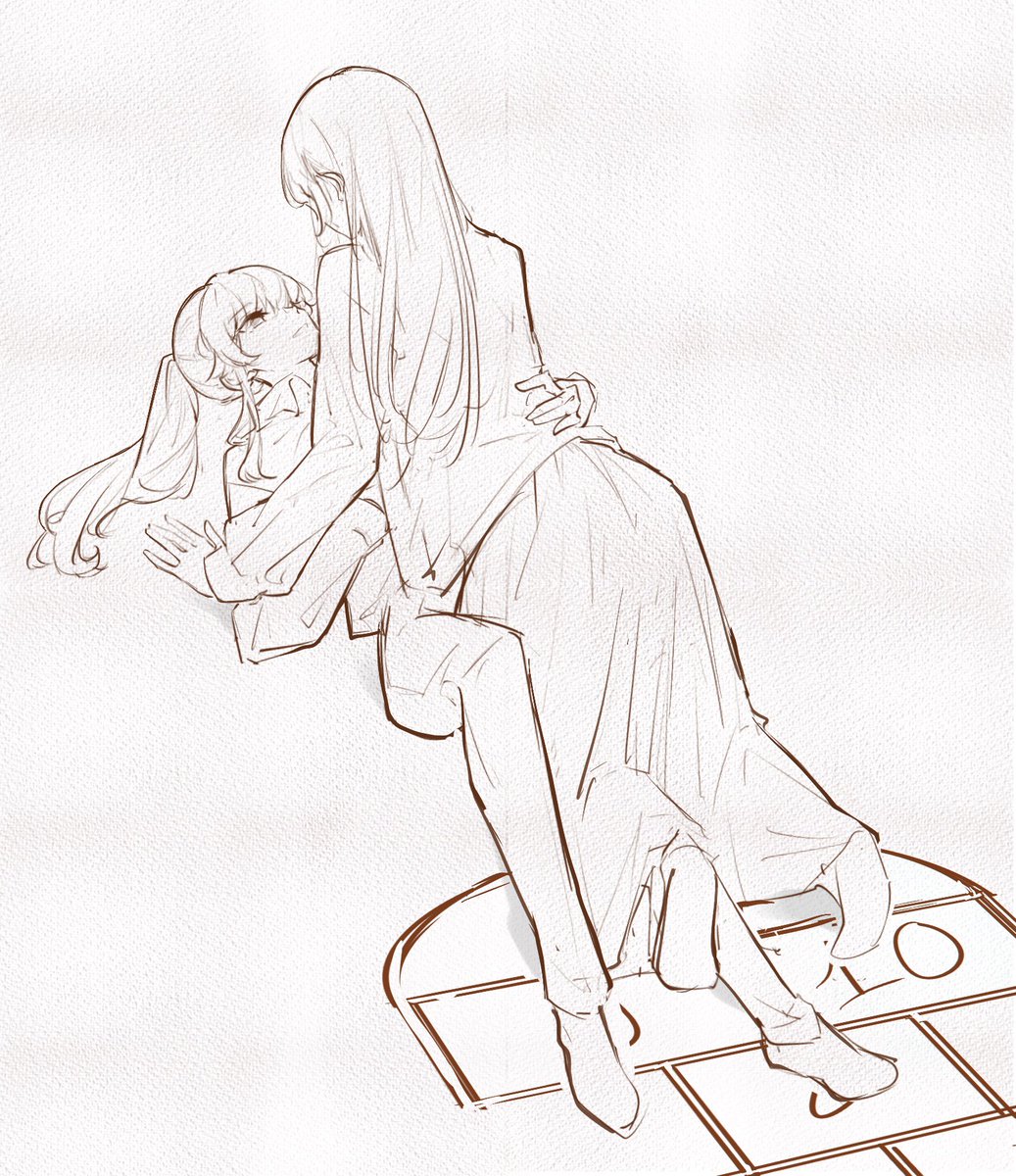 meariri 😭 this scene just appeared persistently in my mind after reading chapter 8 Hopscotch 😭