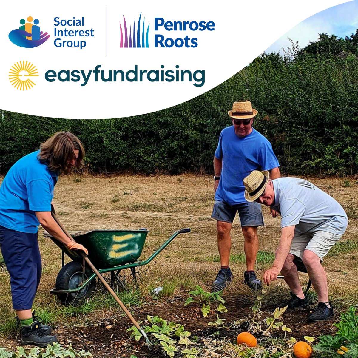 Shop for Christmas at 8,000+ retailers via #easyfundraising, and they'll donate to SIG Penrose Roots at no extra cost to you! Your purchases help us provide vital community spaces in Luton. Sign up here: ow.ly/vc6y50UpJl3  

Thank you! 💚 #MomentsThatMakeItCount