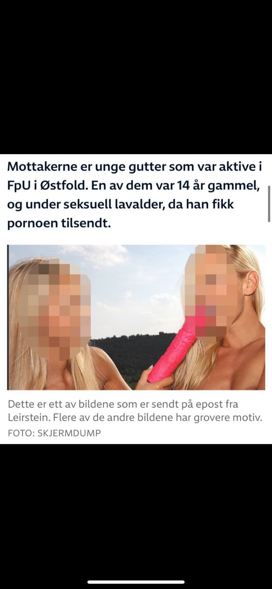 Samme mann som ikke gjorde no når partifeller sendte porno til 14 åringer Forøvrig 

Ikke bare er <a href="/espenteigen/">Espen Teigen</a> kriminell, han forsvarer pedofile også

#sendhanut