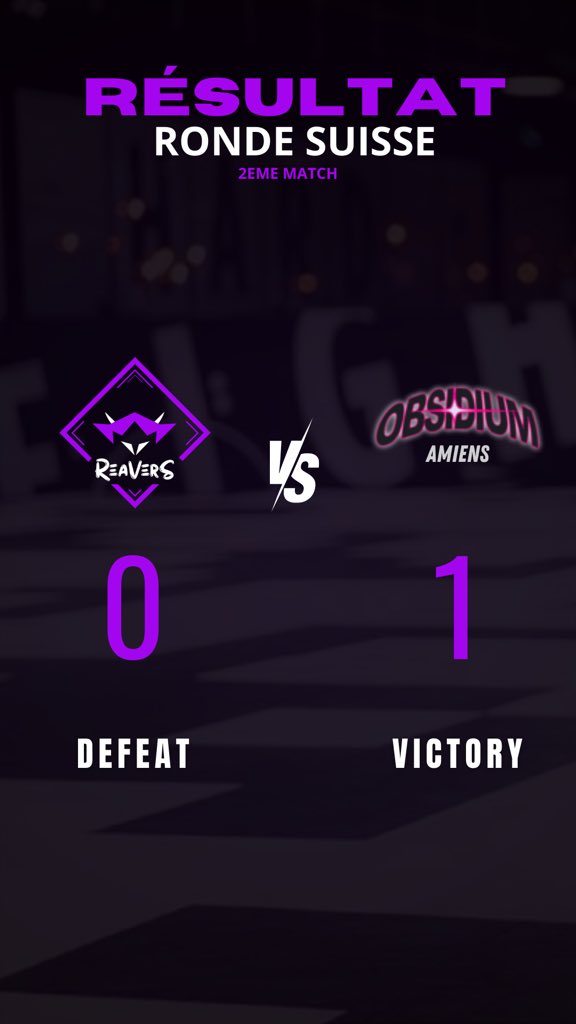 Dommage pour le deuxième match, on lâche pas ! 🫱🏻‍🫲🏼