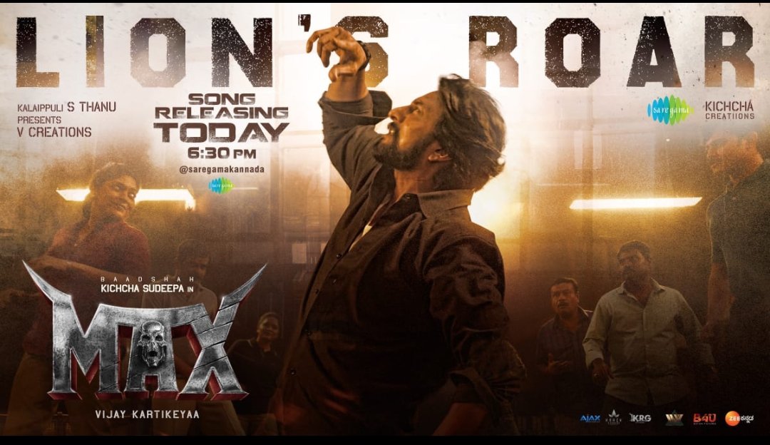 BFK__Kalaghatgi's tweet photo. Lion's Roar 💥
#KichchaSudeep @KicchaSudeep #MaxTheMovie #MaxonDec25 #BleedForKichcha https://t.co/kYfJuaUTgf