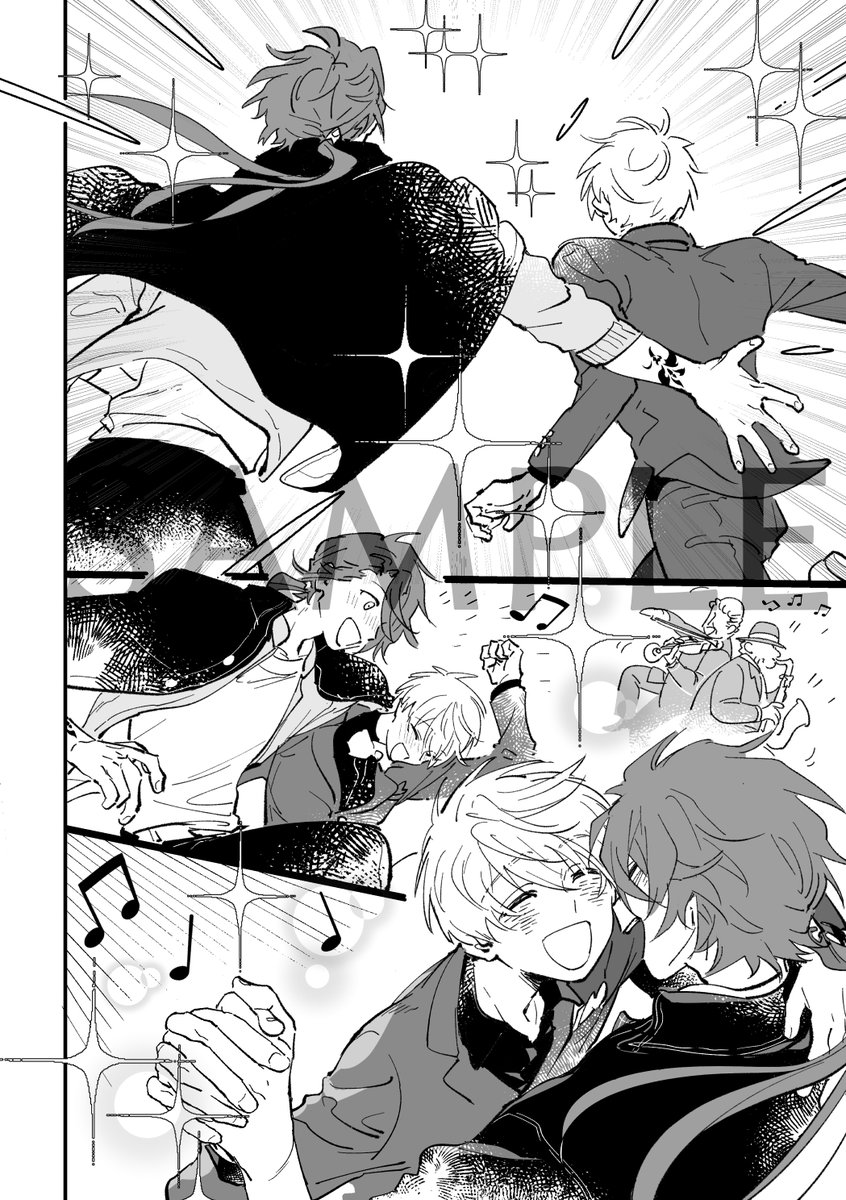 アサカイの新刊表紙ができたので少し部数アンケをしようと思います💦A5/90P、メインスト1部の前の話になります。お願いします!🥹🙏 