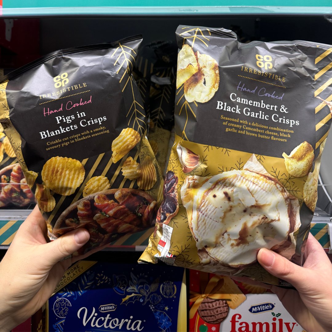 You can't beat <a href="/coopuk/">Co-op</a>'s Christmas crisps 😍
Derby day treats sorted 👏👏👏