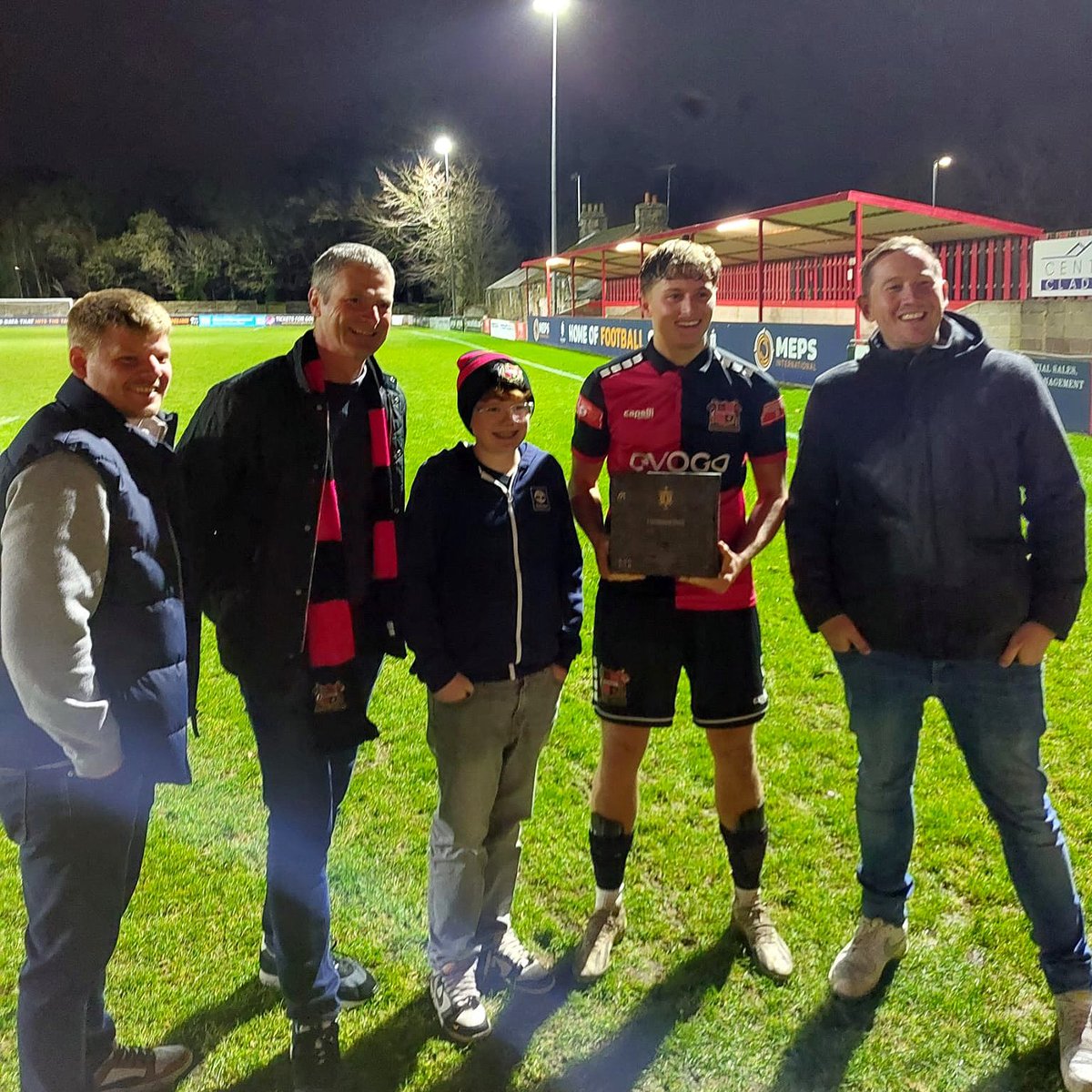 Yesterday’s Man of the Match chosen by our match sponsor, <a href="/Cafeology/">Cafeology Ltd</a> was Cameron Bedford 🤝 

#TheWorldsFirst