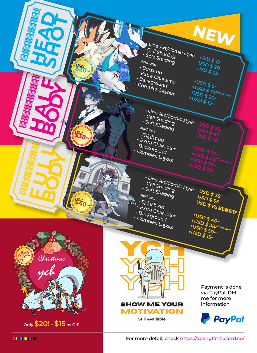 AbangFatihID's tweet image. Open Commission! let's prepare for the new year!🎉 More information on abangfatih.carrd.co
#Commission #commissions #commissionopen #commissionsopen #furrycommission