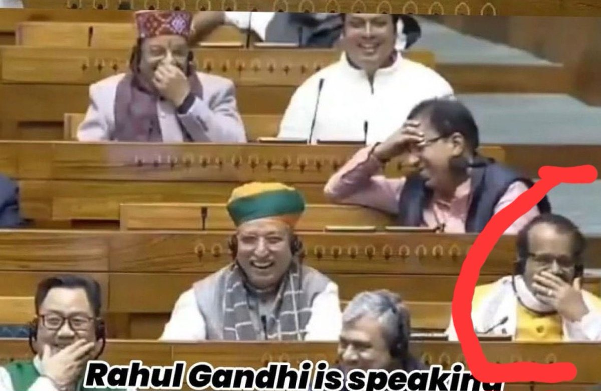 jaypanicker's tweet photo. Our @GeorgekurianBjp decided not to be left behind when it comes to enjoying the antics of the Congress scion! https://t.co/igqj1bdIt2