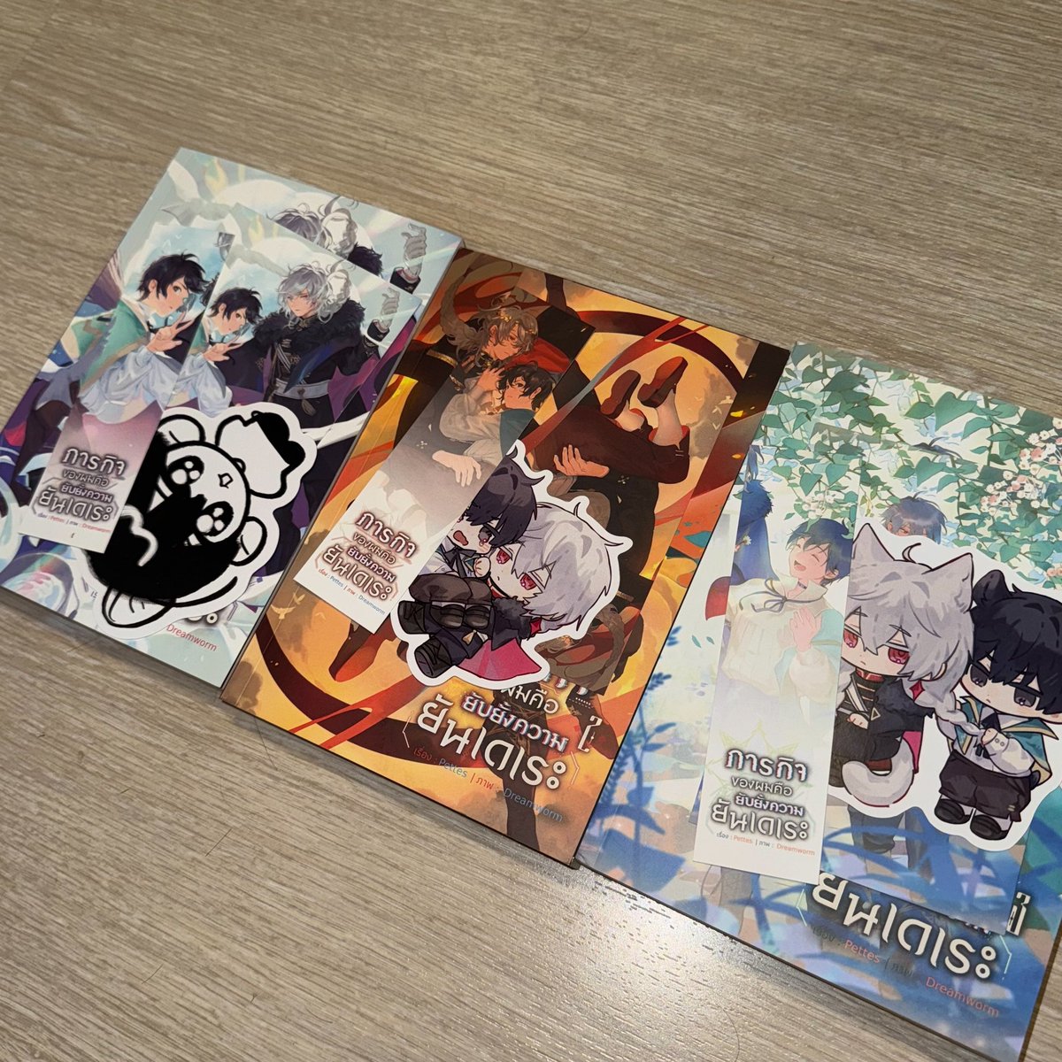 bcgray's tweet photo. wts/พร้อมส่ง📬

นิยาย ภารกิจของผมคือยับยั้งความยันเดเระ 3 เล่มจบ 
ของแถมครบ เล่ม 1 มีลายเซ็นนักเขียน

3 เล่ม ราคา 850 ส่งฟรี ✨

สนใจดูรูปเพิ่มเติม

#นะริดเริงเมือง #ภารกิจของผมคือยับยั้งความยันเดเระ #ขายนิยายมือสอง #นิยายวายมือสอง #ส่งต่อนิยายวาย https://t.co/wdVawDCG9e