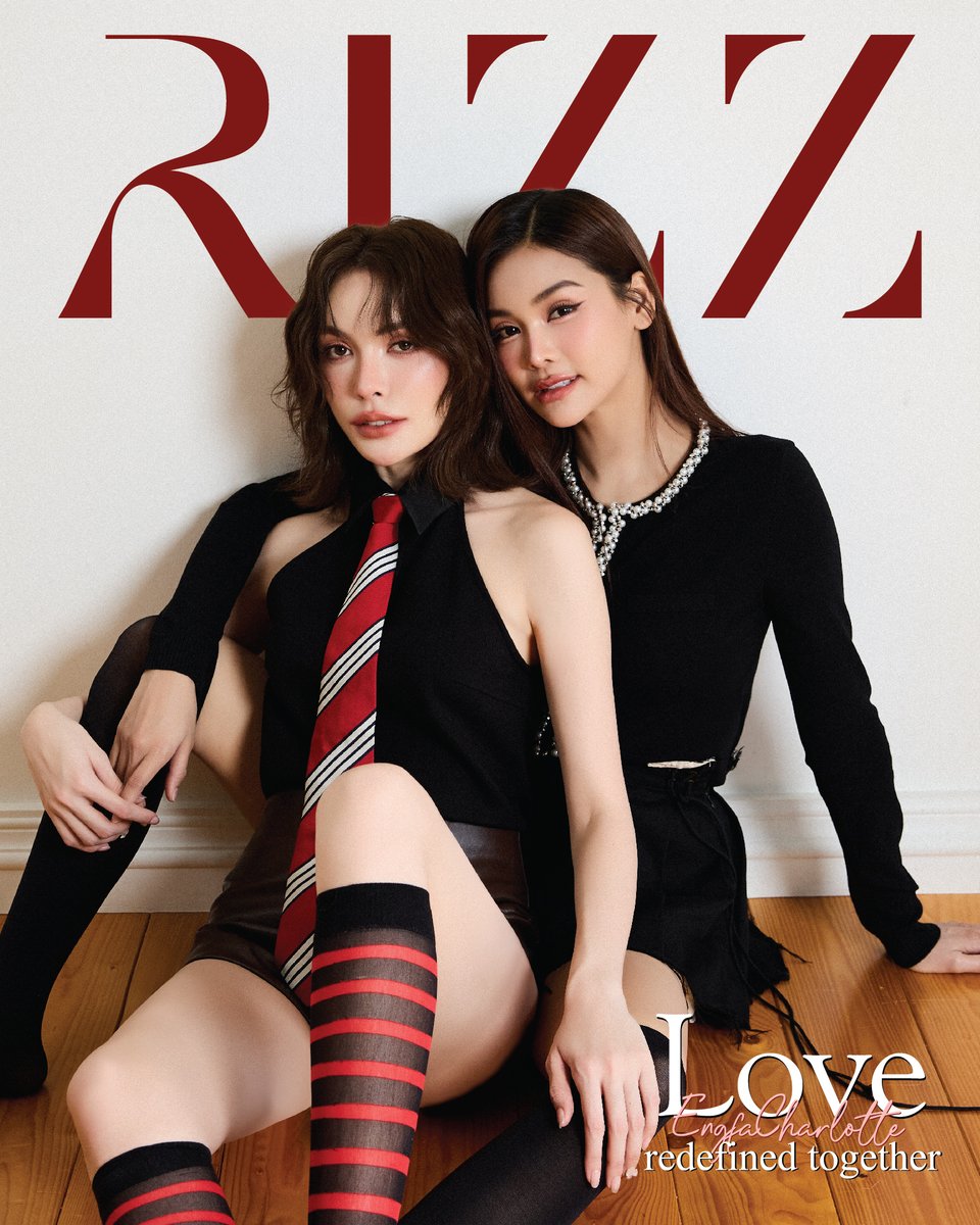 rizzmagazine_th's tweet photo. เซอร์ไพรส์ส่งท้ายปี! สองสาวสุดฮอต ‘อิงฟ้า - ชาล็อต’ กับแฟชั่นเซ็ตสุดเท่ และลุคที่ไม่เคยเห็นที่ไหนมาก่อนใน #RIZZmagazine No.08 ❤️

🛒 เปิดให้พรีออเดอร์แล้ววันนี้ ท��ง FB : RIZZ Magazine

#อิงล็อต #Englot #อิงฟ้ามหาชน
#ชาล็อตออสติน #EngfaWaraha #CharlotteAusitn
#RIZZmagazinexenglot https://t.co/ZSEKgN2Byz