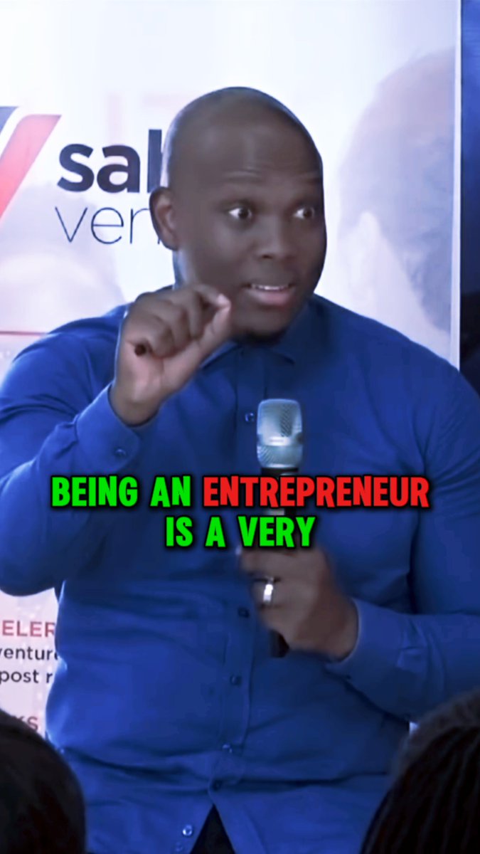BusinessBible0's tweet image. 🚨🚨 Vusi Thembekwayo shares the truth no one tells us about the journey to entrepreneurial success.

#Entrepreneurship #Business #VusiThembekwayo