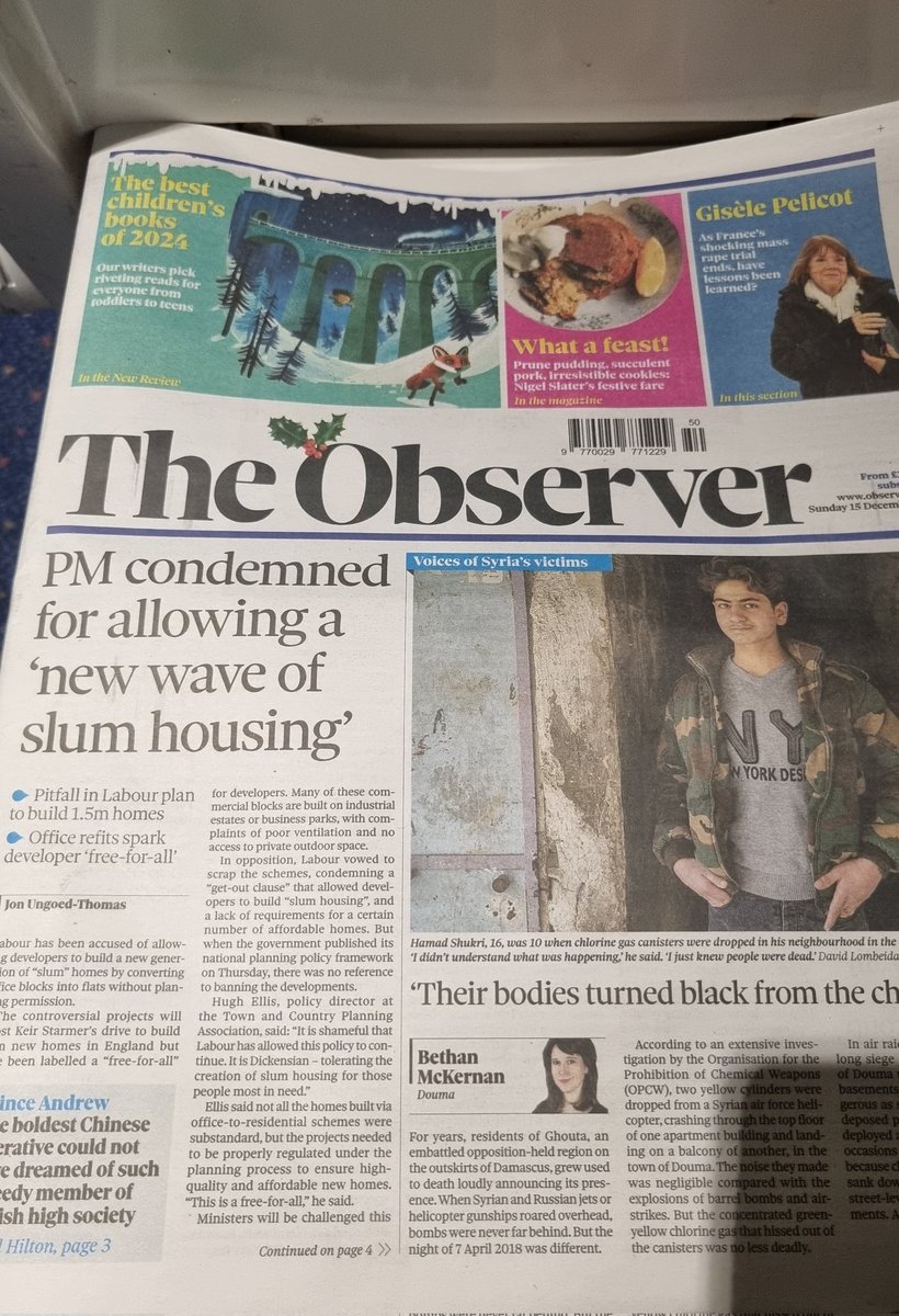 AliKh1886's tweet photo. I bought The Observer (and plan to continue to) not as a vote of confidence in what the management is stiching up, but because I think it's the best part of the Guardian and I don't want to see it disappear. #BuyAPaper #SaveTheObserver https://t.co/ml7LZGlHvL