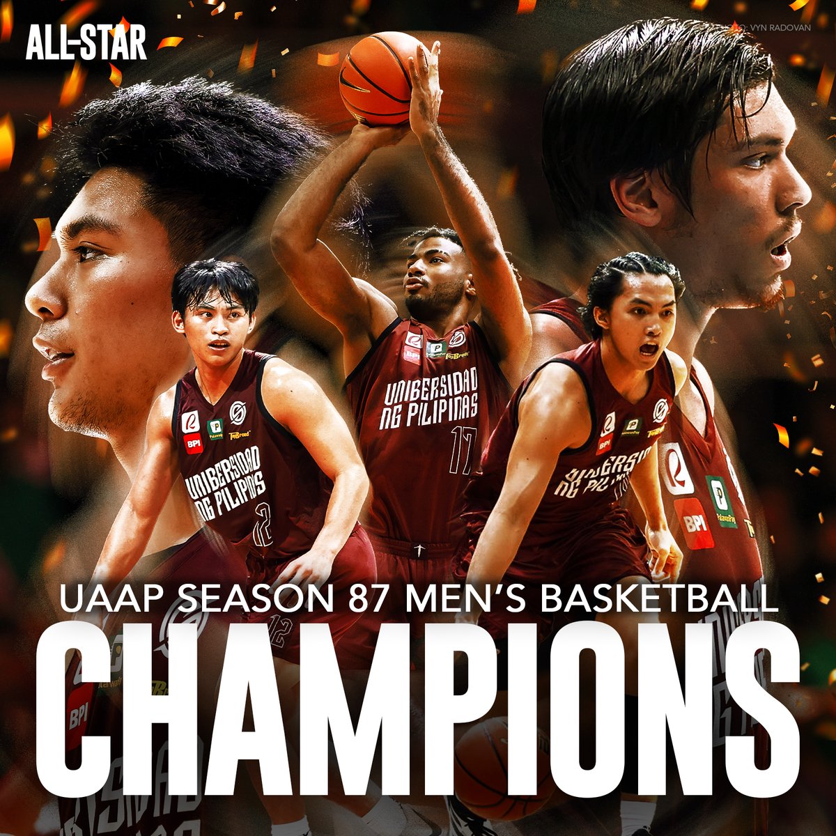 naveenganglani's tweet photo. THE UP FIGHTING MAROONS ARE CHAMPIONS OF UAAP SEASON 87 AFTER DEFEATING DLSU IN GAME 3, 66-62.

THEIR RETRIBUTION IS COMPLETE. https://t.co/CA7RrR8n95