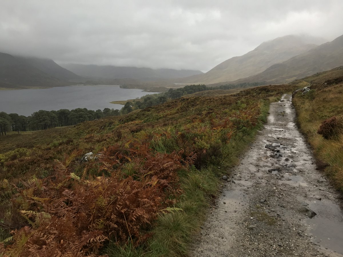 GallusRunning's tweet photo. Sometimes, you just have to brave the elements and get out there! Even if the weather isn't ideal, it's worth it. Just look at this view of Loch Affric and surrounding hills.  This taken just before a costly injury. https://t.co/7YZjTZI26d