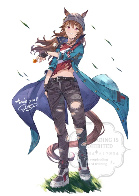 ウマ娘のナカヤマフェスタですリクエストありがとうございました!#Skeb 