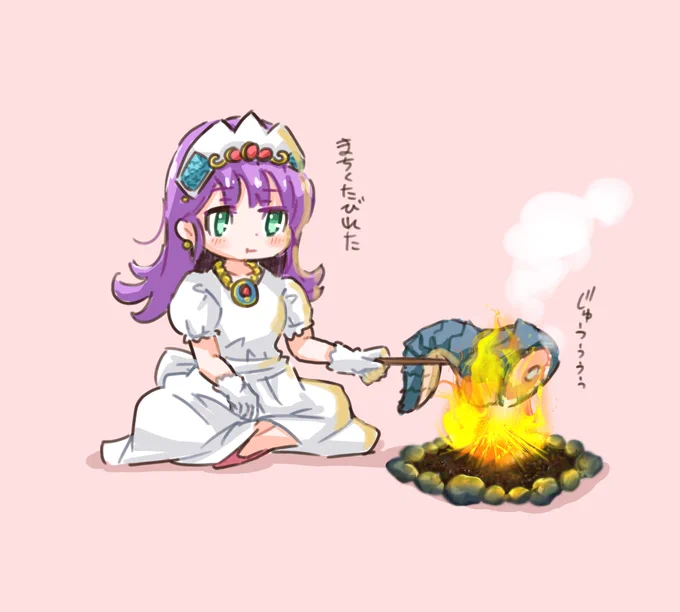 そういえばドラクエ1って一枚も描いたことないなって思ってたら3枚も描いてた 