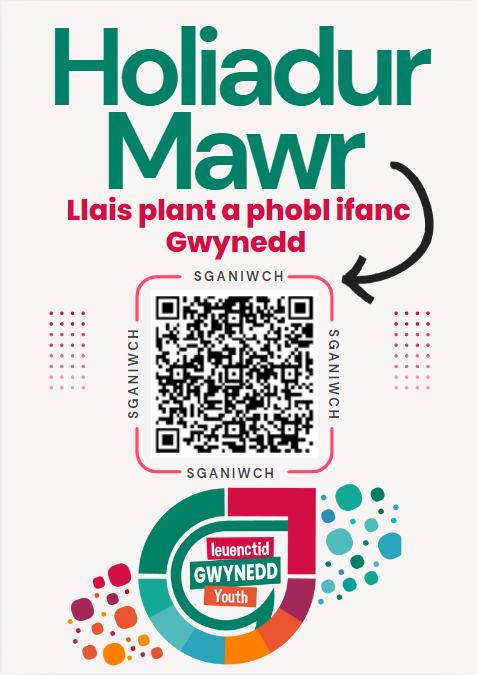 Ydych chi rhwng 11 a 25 oed? 
Mae’r Gwasanaeth Ieuenctid eisiau deall yn well beth yw eich profiadau, eich barn a’ch anghenion er mwyn gwella’r gefnogaeth sydd yn cael ei gynnig i chi.
Cliciwch yma i lenwi'r holiadur: orlo.uk/Yn2OR