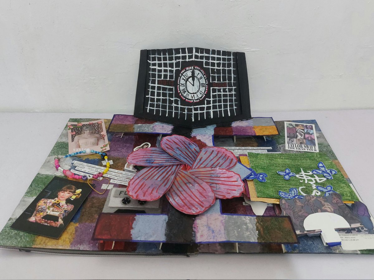 pilosopaul's tweet photo. Taylor Swift Eras Tour Pop Up Scrap Book 🫶🏽1️⃣3️⃣

 💚💛💜❤🩵🖤🩷🩶🤎💙🤍

#art #popupart #popup #popups #popupcard #popupcards #popupbook #popupbooks #paperengineer #paperengineering #taylorswift #TaylorSwiftTheErasTour #swiftie https://t.co/GkYYOwejty