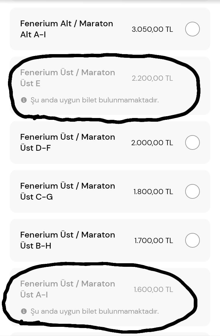 İstifa seslerinin en yüksek çıktığı, UTG grubu tribünü olarak bilinen Maraton Üst biletleri yönetim tarafından satışa kapatıldı. 
Siz Fenerbahçe tarihinde bir kara lekesiniz. Korkak, rezil ve beceriksiz yönetim… #Alikocistifa
