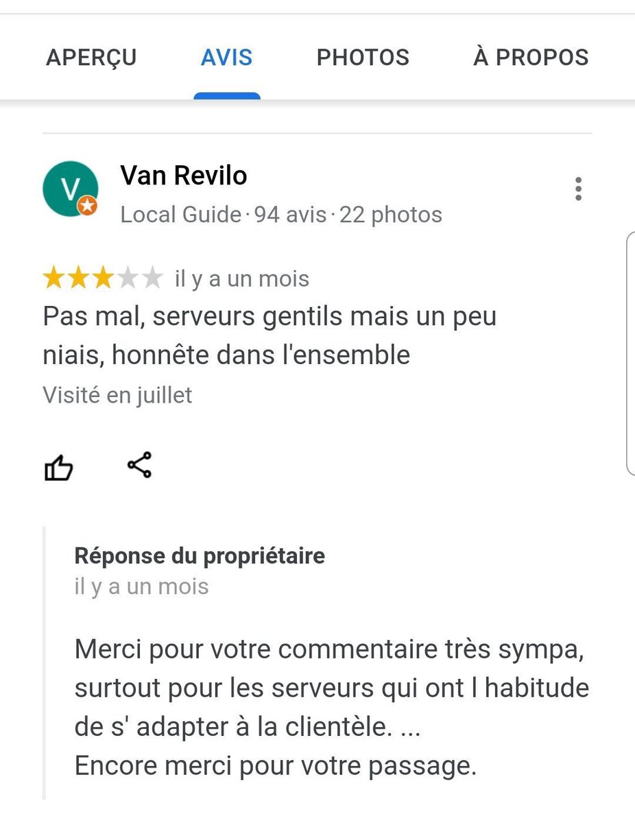 _sombrinternet's tweet image. [THREAD] Les pires avis Google
