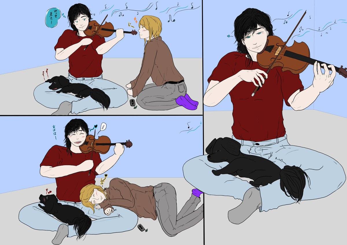 SeoRinUnmHndn's tweet photo. 「Italian Violin Fresh」👇🎻
Short動画なら♪♪音楽付きですよ～🔗はプロフィールから～
いつか、光さんの部屋の背景、描くのを、頑張ります🫥
#seorin #創作BL #BL #創作 #イラスト #腐女子さん腐男子さんと繋がりたい #オリキャラ #originalcharacters #illustration https://t.co/SFtXALP0xI
