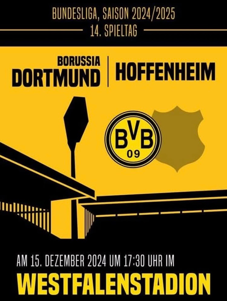 Heute Nachmittag spielt der #BVB sein letztes Heimspiel im #Westfalenstadion
Die #Fanhilfe ist auch heute wieder für euch verfügbar. Im Notfall könnt ihr uns wie immer unter: 0162/6362969 erreichen #BVBTSG