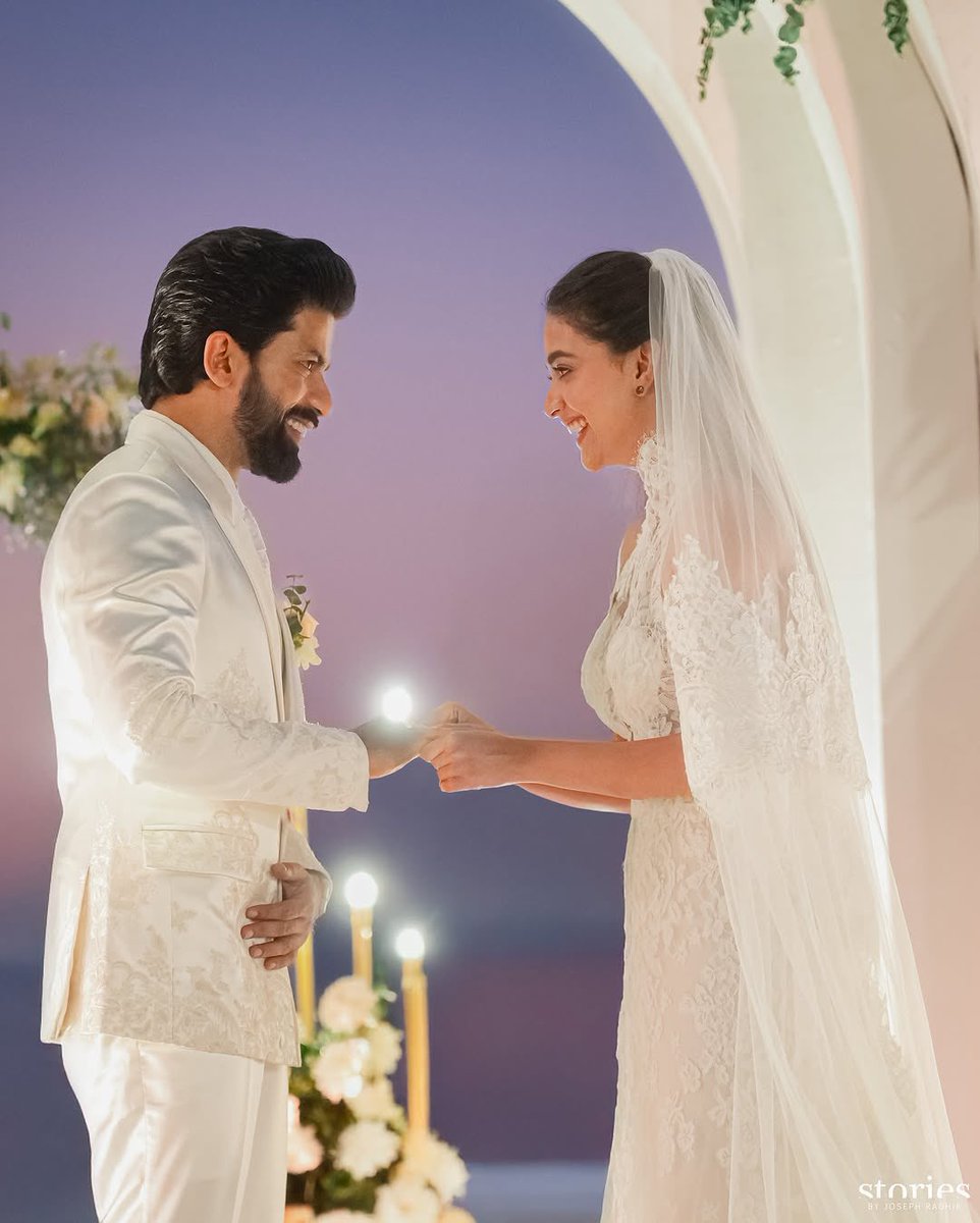 Sandy_kitty_'s tweet photo. Purely magical! 🥹🤍

#ForTheLoveOfNYKE #KeerthySuresh 
@KeerthyOfficial #KAWedding https://t.co/UnHlhrV6QK