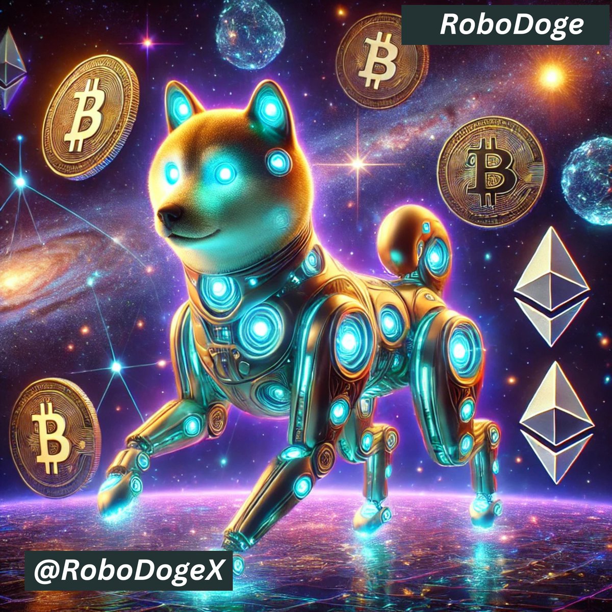 RoboDogeX's tweet photo. 🐕🤖 Robo Doge: The Meme Coin Revolution!

Futuristic AI, real rewards, and meme-worthy fun – Robo Doge is the crypto you don’t want to miss. 🚀🌌

Join the pack today! 🌕✨
#ROBODoge #Crypto #MemeCoin #memecoin1000x https://t.co/e9ZoUZ7hV0