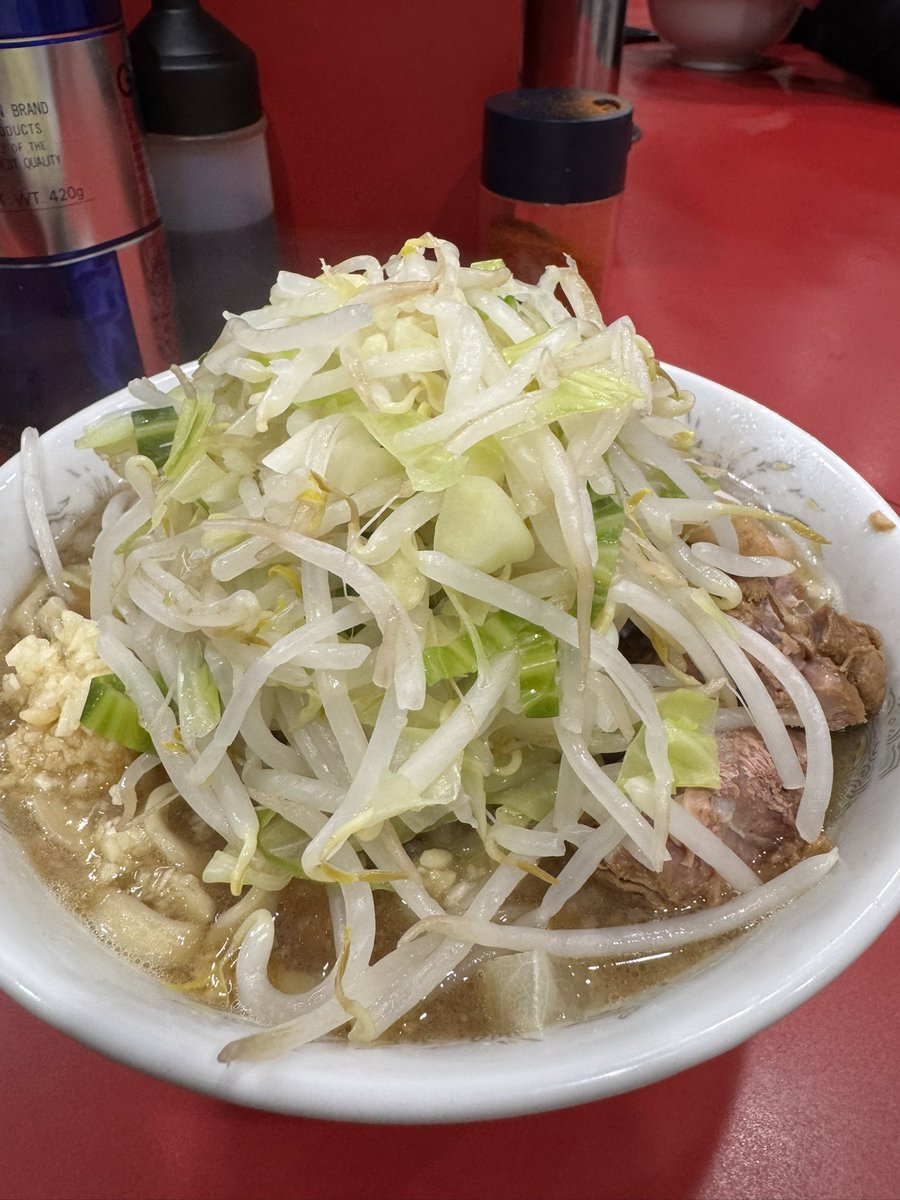 brightseaground's tweet photo. #ラーメン二郎生田駅前店 意外と行きやすい正統派二郎 https://t.co/o6mJeGan83